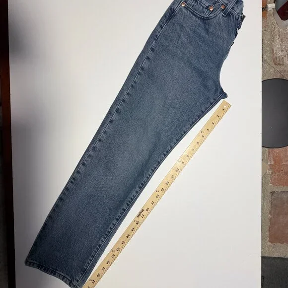 501 Levi's Premium  Jeans Fit Womens Buttonfly Straightcut W24 L30 CW 2923 - Picture 10 of 16